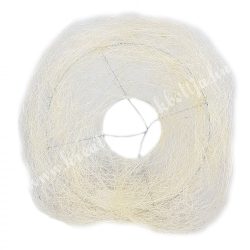 Csokortartó, kerek, krém, 25 cm