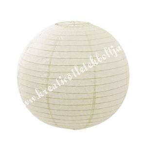 Lampion, krém, 40 cm