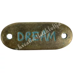 Fémköztes, dream, antikréz, 3,4x1,3 cm  
