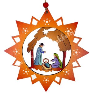 Szent család karácsonyi dekoráció