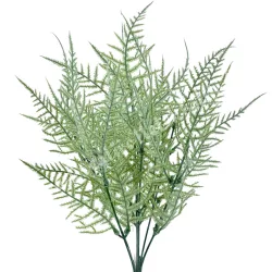 Páfrány csokor, hamvas zöld, 36 cm