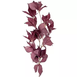 Őszi leveles ág, burgundi, 84 cm