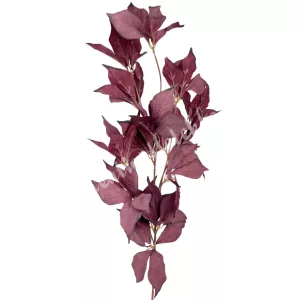 Őszi leveles ág, burgundi, 84 cm