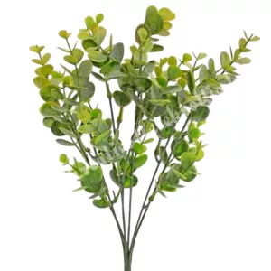 Eukaliptusz csokor, zöld, 33 cm