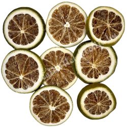 Szárazdekoráció, szárított lime szelet, 8 db/csomag