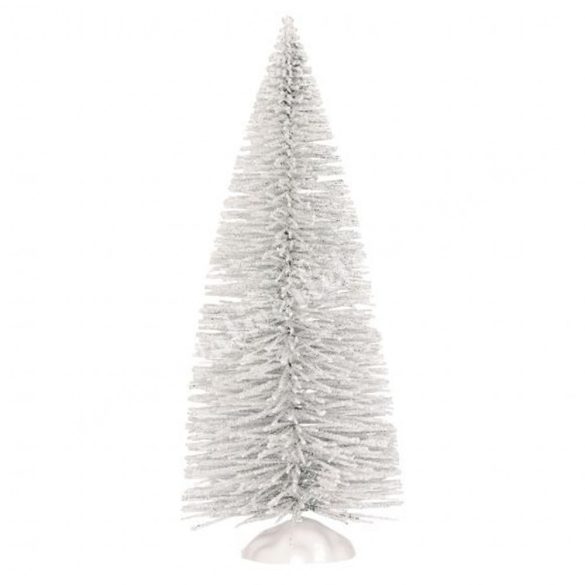 Fehér fenyőfa, havas, 16 cm