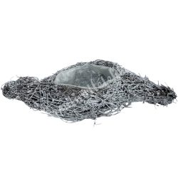 Vessző alap, havas, 41x16 cm