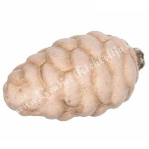 Kerámia toboz, csillámos, 7x4 cm