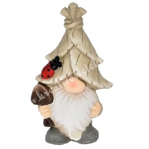 Kerámia manó ásóval, 9,5x16,5 cm