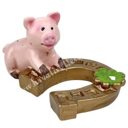 Polyresin malac, patkóval, 5x3 cm