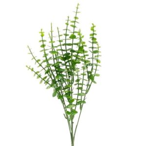 Eukaliptusz csokor, zöld, 34 cm