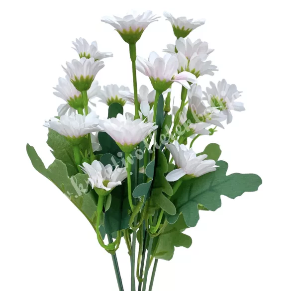 Margaréta csokor, halvány rózsaszín, 32 cm