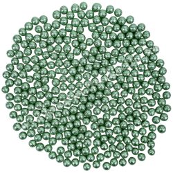   Hungarocell golyók, csillámos, mentazöld, 1 cm, 15 gr/csomag