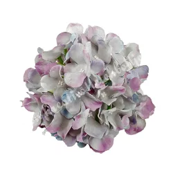 Hortenzia fej, lila-rózsaszín, 15 cm
