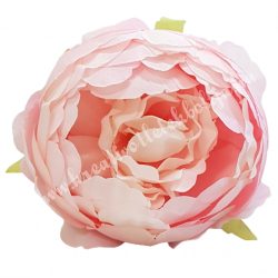 Peonia fej, világos rózsaszín, 10 cm