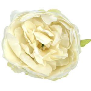 Peonia fej, törtfehér, 9 cm
