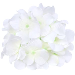 Hortenzia fej, törtfehér, 13 cm
