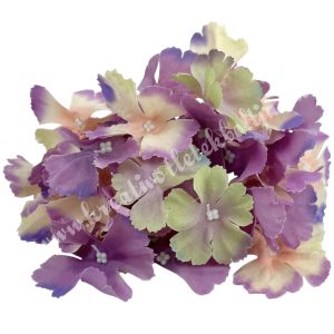 Hortenzia fej, cirmos lila, 16 cm