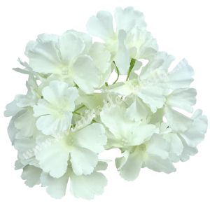Hortenzia fej, törtfehér, 16 cm