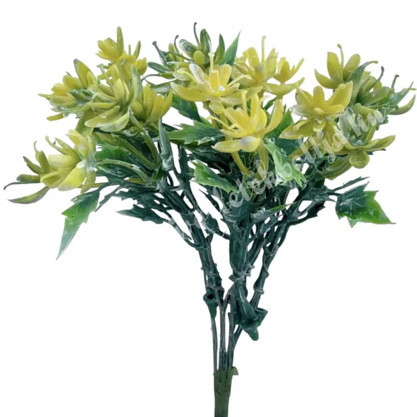 Csillagvirág köteg, sárga, 14 cm