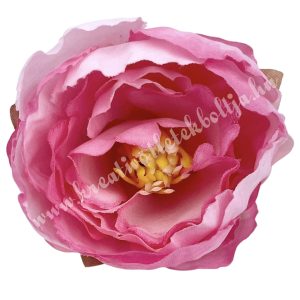 Peonia virágfej, rózsaszín, 4,5 cm