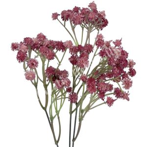 Fátyolvirág ág, mályva, 63 cm