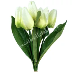Tulipán köteg, vanília-lime, 35 cm