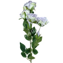 Selyem rózsaszál, világoslila, 60 cm