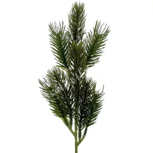 Fenyőág, zöld, 32 cm