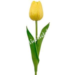 Gumi tulipán, sárga, 33 cm