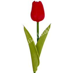 Gumi tulipán, piros, 33 cm