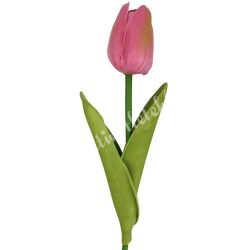 Gumi tulipán, puncs, 33 cm
