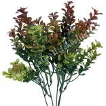 Bukszus csokor, zöld-barna, 33 cm