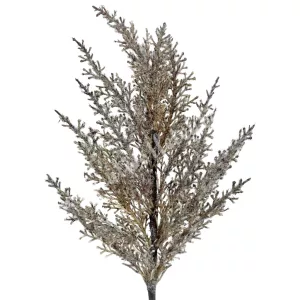 Tujaág, flokkolt, sötétbarna, 29 cm