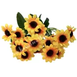 Napraforgó csokor, 35 cm