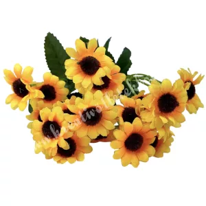 Napraforgó csokor, 35 cm