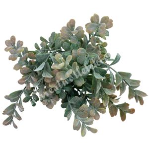 Szívlevelű csokor, zöld-világosbarna, 31 cm