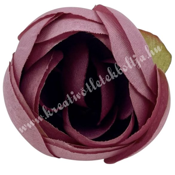 Boglárka virágfej, mályva, 4 cm