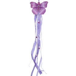 Akasztós fa pillangó, lila, 60 cm
