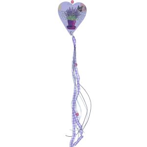 Akasztós fa szív levendulával, 55 cm