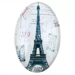 Eiffel tornyos cabochon, 2x3 cm