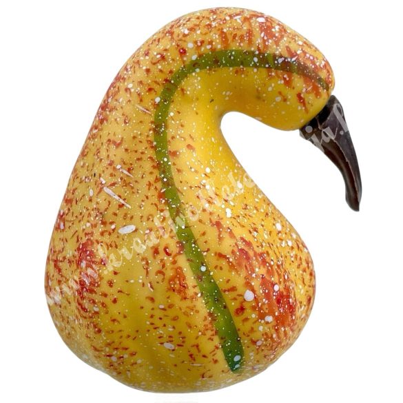 Hungarocell tök, hosszúkás, narancssárga-zöld, 5x7,5 cm