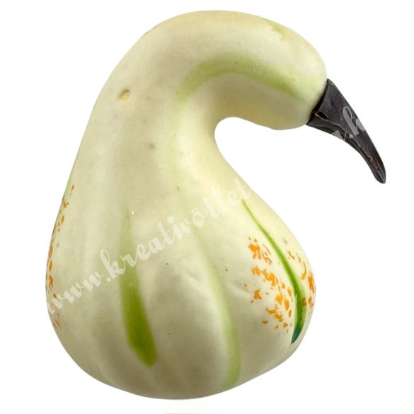 Hungarocell tök, hosszúkás, krém-zöld, 5x7,5 cm