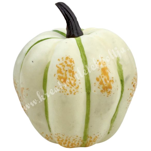 Hungarocell tök, krém-zöld, 8x9 cm