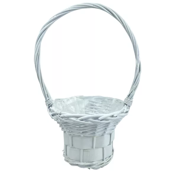 Vesszőkosár, 29x44,5 cm