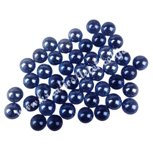 Üveggolyó, sötétkék, 1,5 cm,  220 gr/csomag