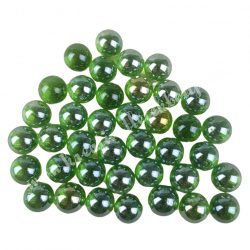Üveggolyó, zöld, 1,5 cm,  220 gr/csomag