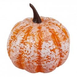 Hungarocell kerek tök, narancs-fehér, 7x7 cm