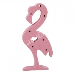 Fa flamingó, rózsaszín, 3x7 cm