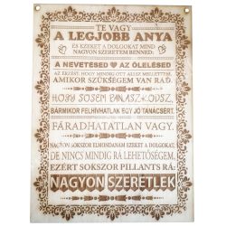 Fatábla, A legjobb anya